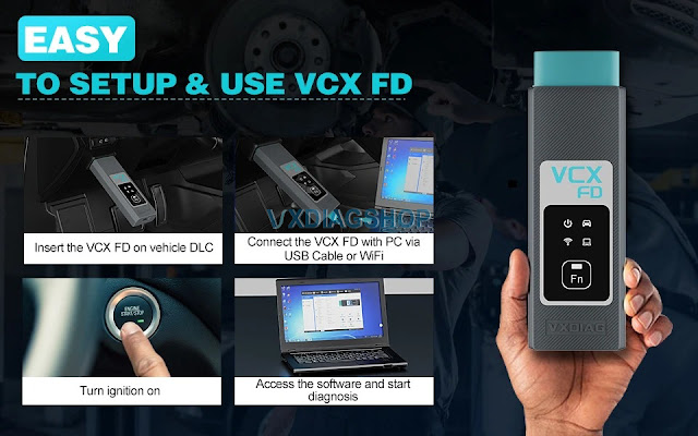 How to Set up VXDIAG VCX FD