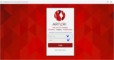 Cara Install Aplikasi Pengelola Arsip Gratis Arteri Pada Server Lokal Dan Cara Penggunaanya