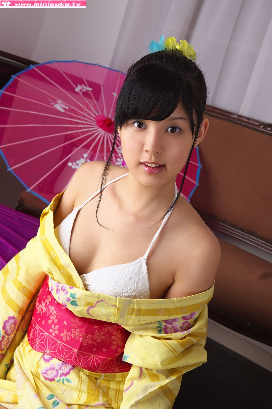 Tsukasa Aoi! Japanese junior idol pictures | Asian Gallery