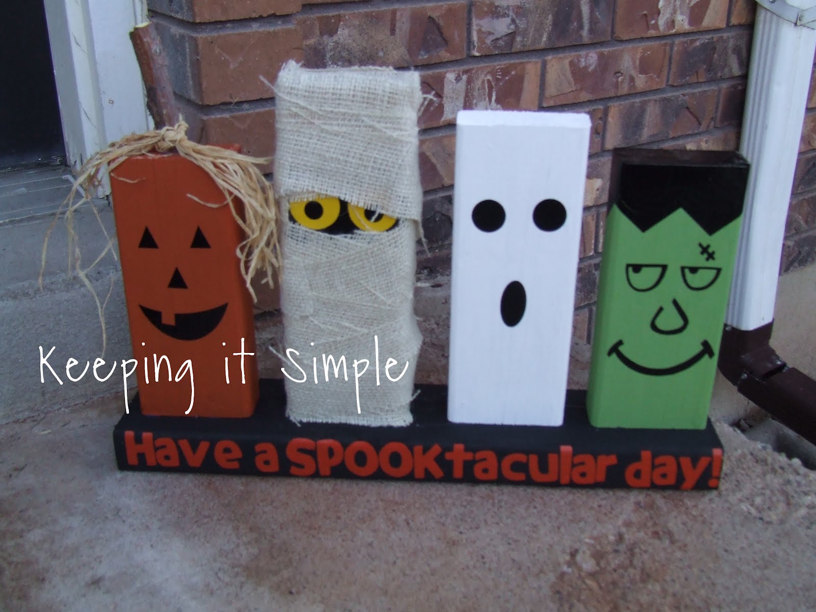 Keeping it Simple SPOOKtacular 2x4 Halloween  characters