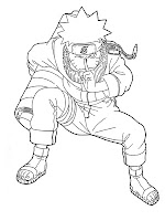 Printable Naruto Coloring Pages Realistic