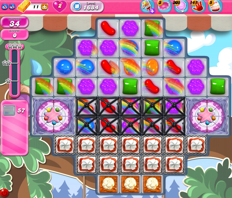 Candy Crush Saga 1684