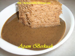 From the kitchen to his stomach: Apam Berkuah