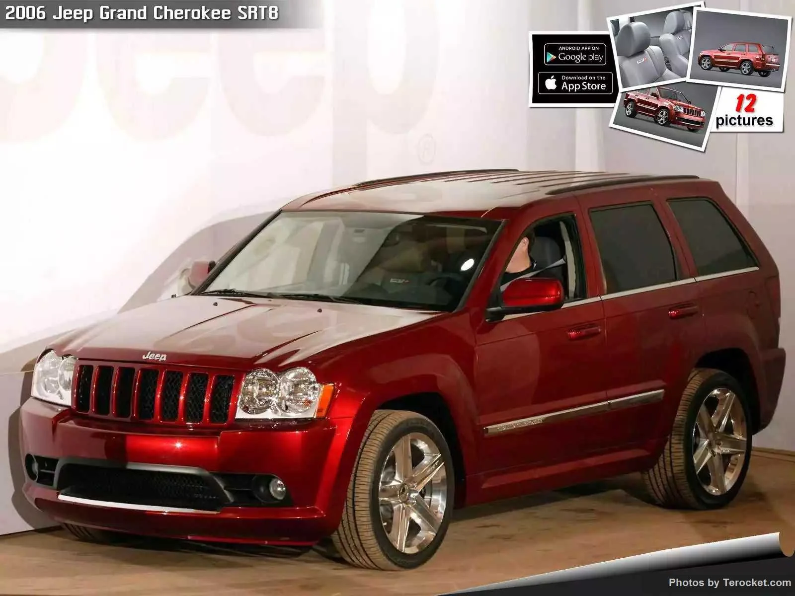 Hình ảnh xe ô tô Jeep Grand Cherokee SRT8 2006 & nội ngoại thất