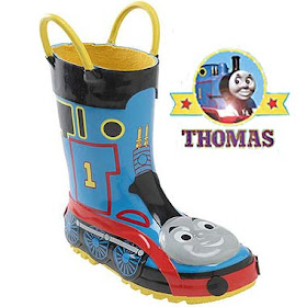 Excellent quality water resistance childrenswear trendy Thomas the train footwear designer boots