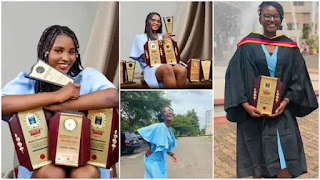 Young Nigerian Lady Sets Record at Babcock University, Graduates With 4.91 CGPA After Thinking She’d Get 2.1