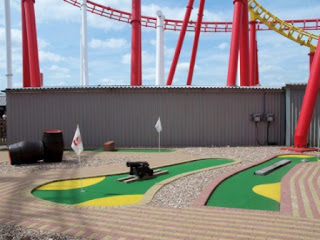 Crazy Golf at Fantasy Island in Ingoldmells, Lincolnshire