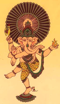 Hindu Gods Shri Ganeshupanishad Image