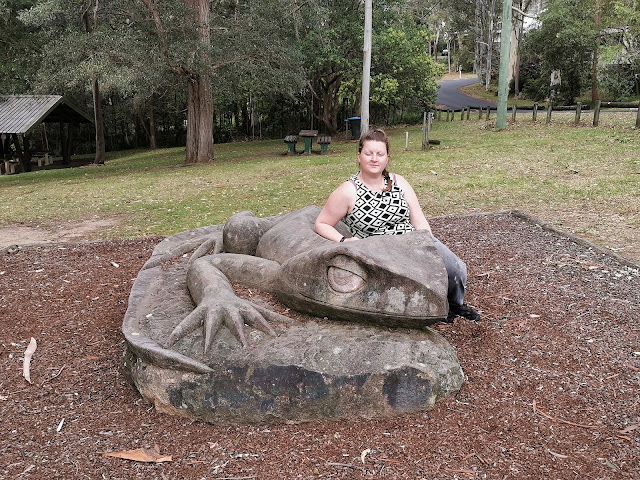 Springwood BIG Lizard Sculpture