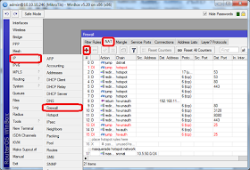 mikrotik - IP firewall