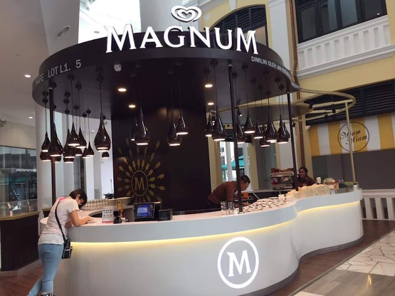 Magnum Ice Cream Cafe di Gurney Paragon, Penang