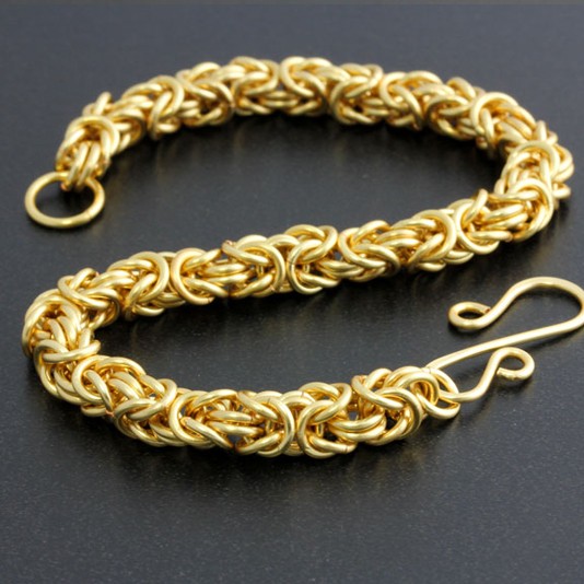 Byzantine Bracelet Gold2