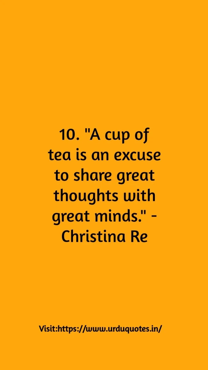 Famous Tea Quotes