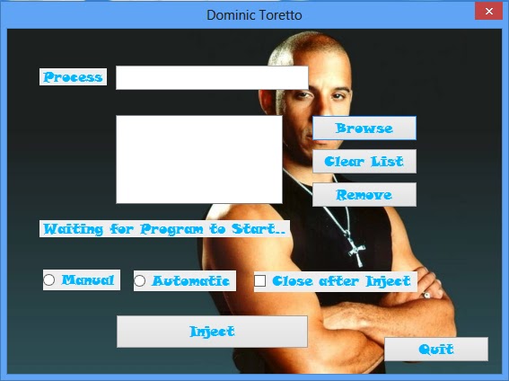 untitled CrossFire Dominic Toretto V1.0 Oyun Hile injektör Botu indir