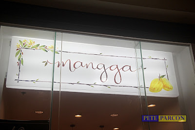 Mangga Cafe sign