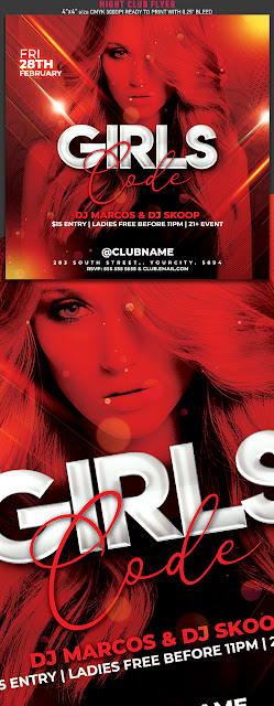  Night Club Flyer Template