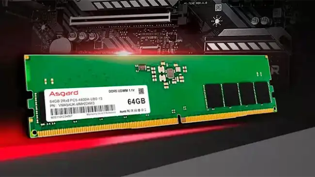 Asgard launches 128GB DDR5-4800 memory module