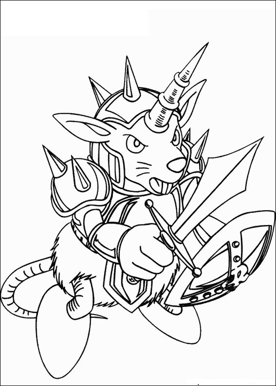 Yu Gi Oh Coloring Pages 9