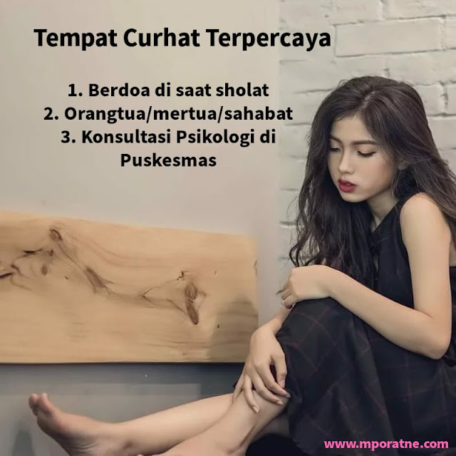 Tempat curhat yang tepat