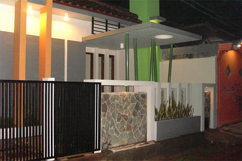 Contoh Model Desain Pagar Rumah Minimalis Modern - Disukai.Com