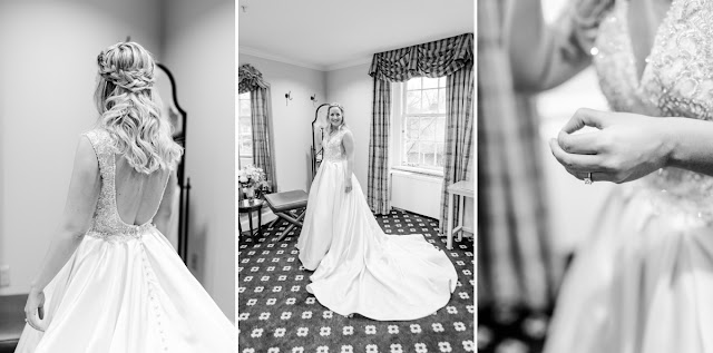 Christmas Themed Wedding at The Tidewater Inn in Easton, MD photographed by Maryland Wedding Photographer Heather Ryan Photography