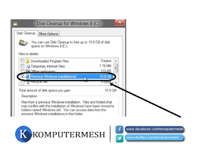 Cara Menghapus Windows Old