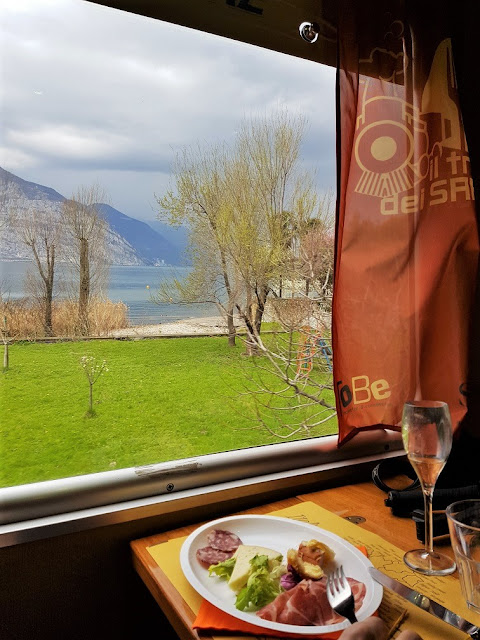 degustazione sul treno dei sapori