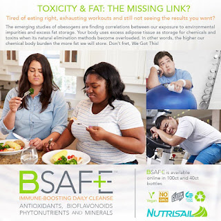 B-Safe cleanses your body of toxins & gets rid of belly bloat