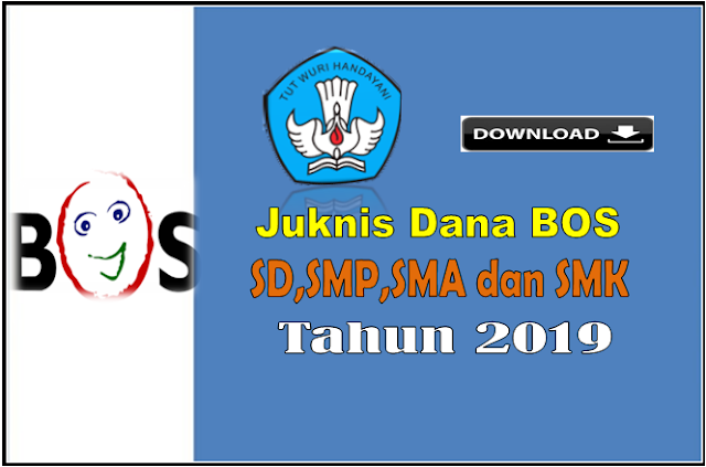 Juknis BOS SD SMP SMA dan SMK Tahun 2019