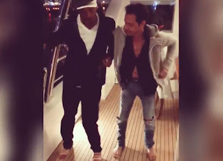 Will Smith aprendiendo a bailar Salsa con Marc Anthony