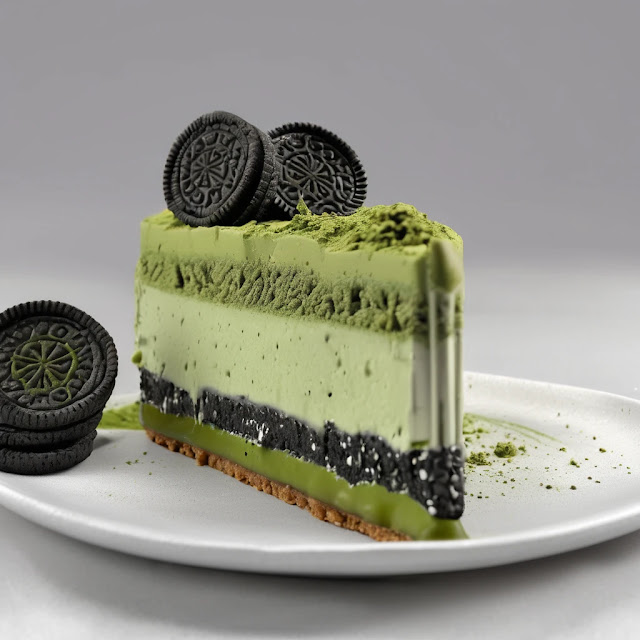 Discover the Delights of No-Bake Matcha Oreo Cheesecake: A Perfect Blend of Flavors