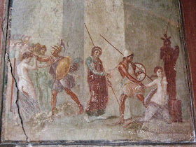 Pompei, Rapt de Cassandre, Maison de Ménandre