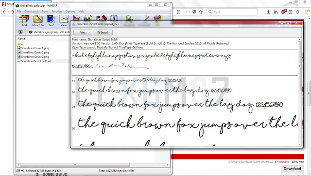AdobeMasters.blogspot.com - Cara Menambahkan Font Photoshop
