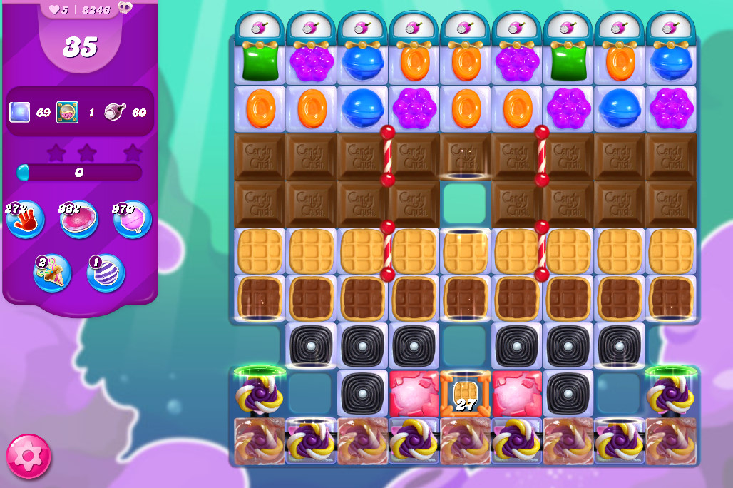 Candy Crush Saga level 8246