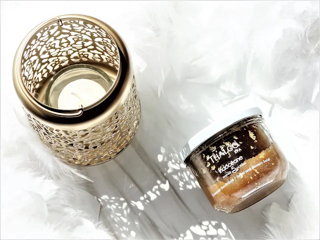 avis Gommage Sucré-Salé Indocéane de Thalgo, gommage sucre, gommage sel, gommage spa, gommage sensoriel, blog beaute, soin corps thalgo, spa des 5 oceans