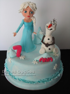 Bolo de aniversário Disney Frozen