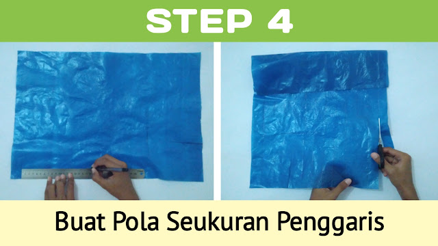 Step 4 - Buat Pola Seukuran Penggaris