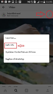 salin URL instagram