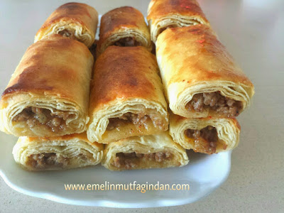 UNLU KIYIR BÖREK (Kıymalı)