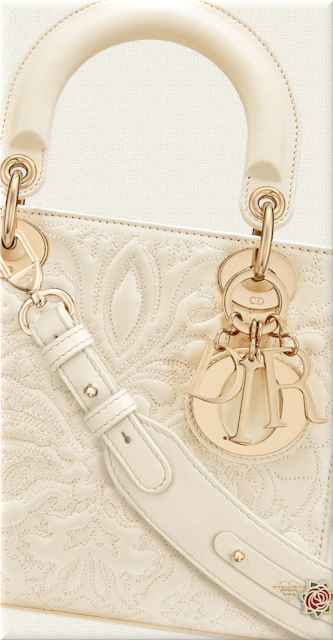 ♦Latte quilted-effect Lady Dior MY ABCDIOR bag #dior #bags #white #brilliantluxury