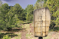 Entrance to the Aldo Leopold Wilderness