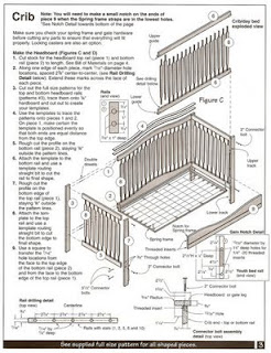patterns building baby crib – sewing patterns for baby