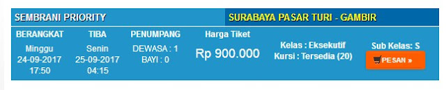 Kereta Mewah Priority Merambah Rute Jakarta Surabaya 