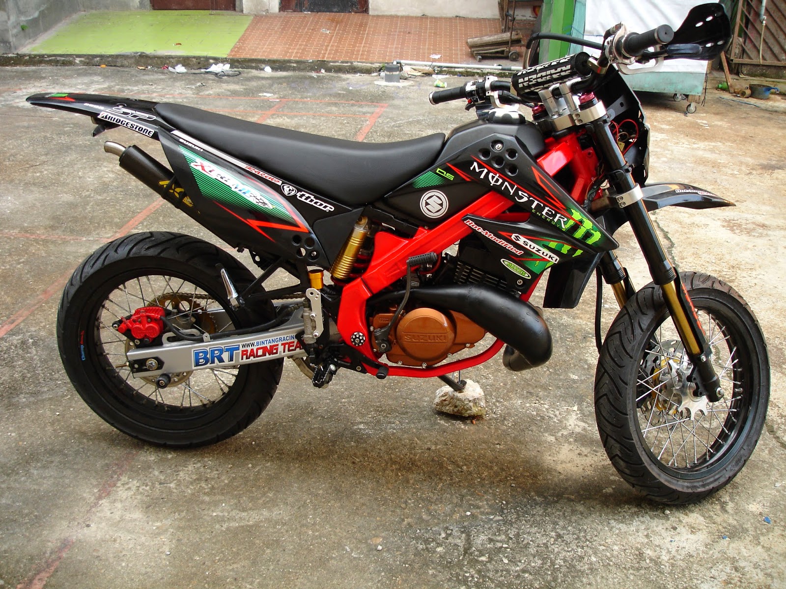 97 Modifikasi Motor Trail Rgr Terkeren Oneng Motomania