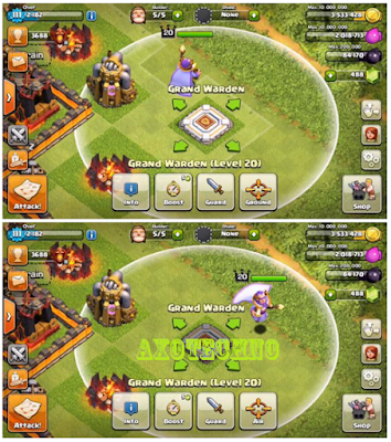 Grand Warden, Hero Terbaru Clash of Clans