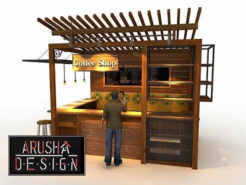 Desain Cafe Mini Lesehan  Lucy Hudson