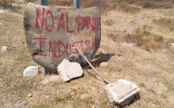 Policías y fuerzas armadas toman Mixtequilla para detener protestas por la libertad de presos políticos