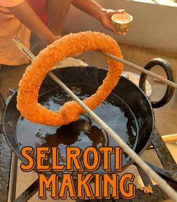 preparation of Selroti is a skill that requires a lot of practice and patience