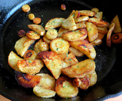 Butter Fried Parsnips