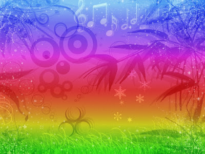 wallpaper of rainbow. 2010 rainbow-swirl-wallpaper-1